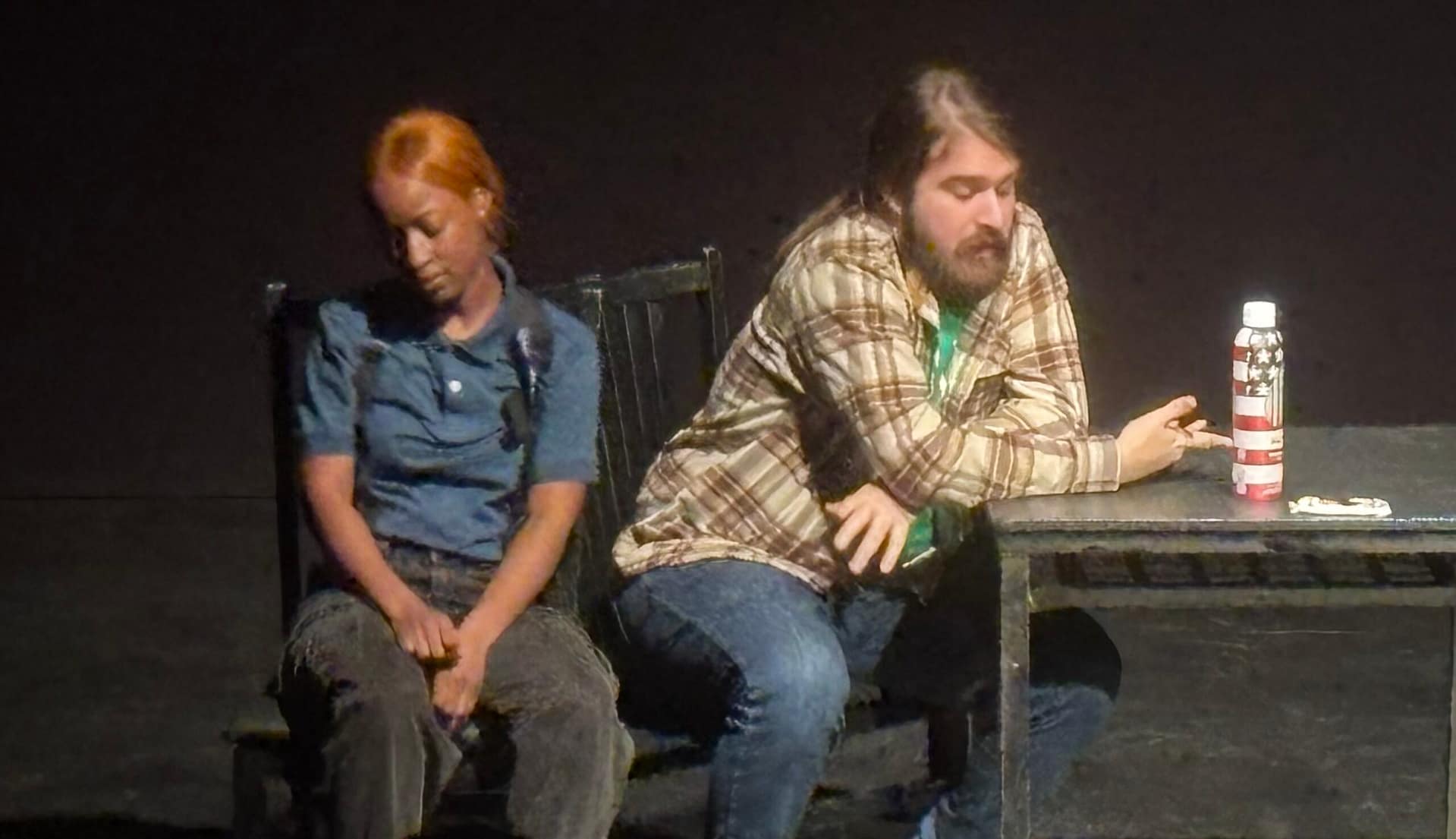 Home Zachary Papatheodorou and Olivia Nichole Williams in the New York City Theater Festival