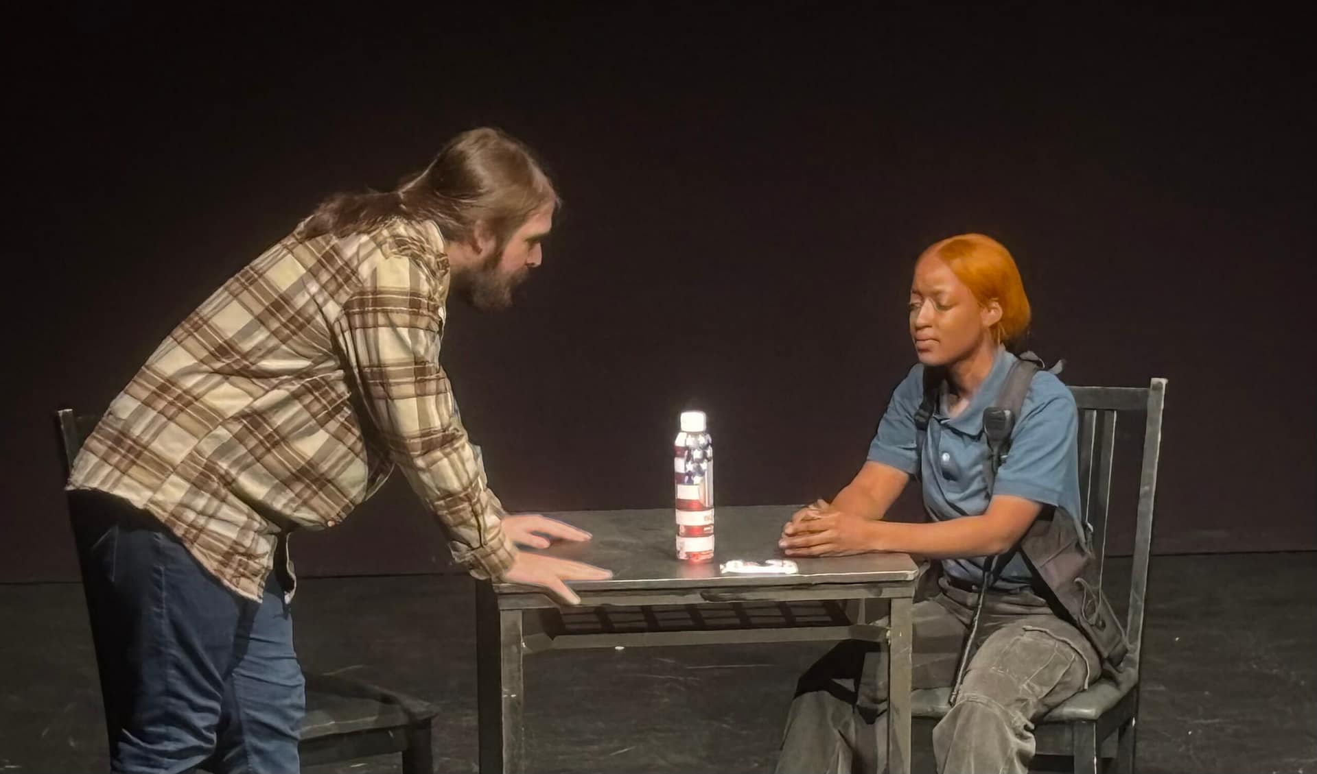 Home Zachary Papatheodorou and Olivia Nichole Williams in the New York City Theater Festival