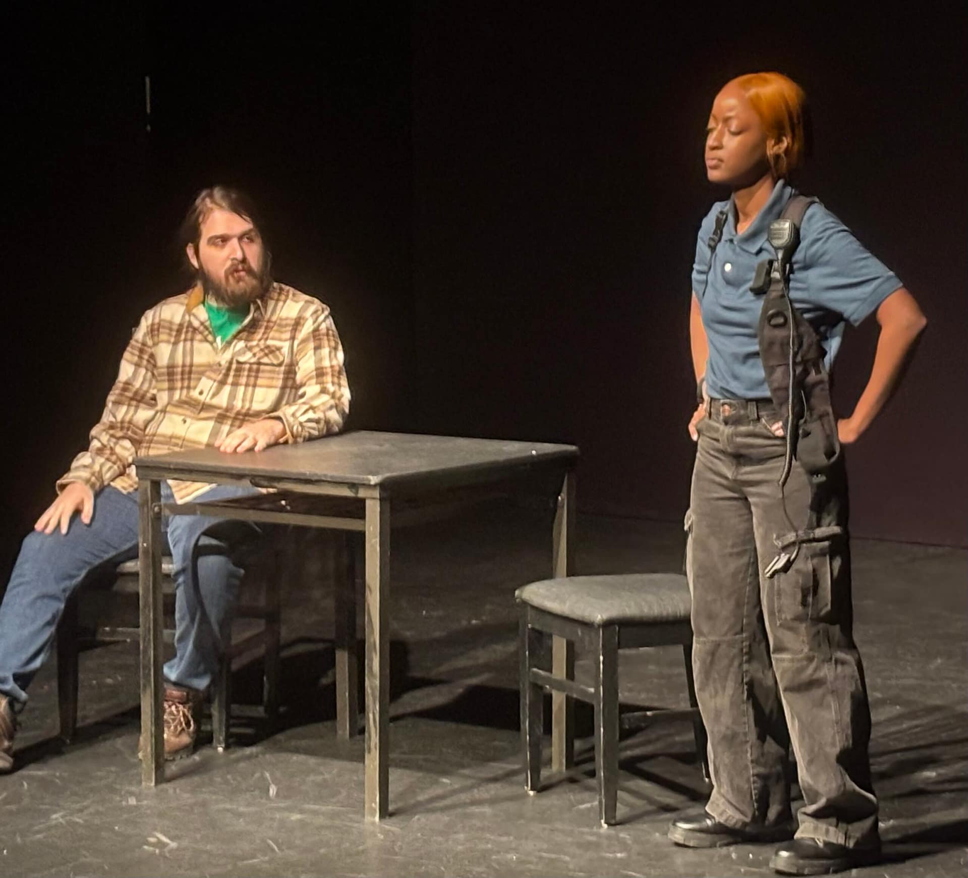 Home Zachary Papatheodorou and Olivia Nichole Williams in Denaturalization the play